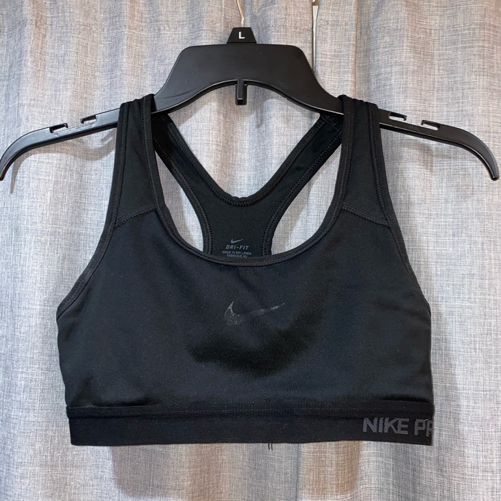 Black Nike Sports Bra